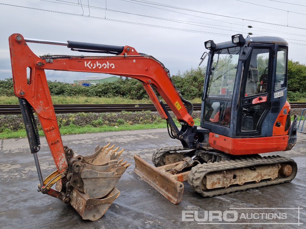 2014 Kubota KX101-3A3 - Μίνι εκσκαφέας: φωτογραφία 1 2014 Kubota KX101-3A3 - Μίνι εκσκαφέας: φωτογραφία 1
