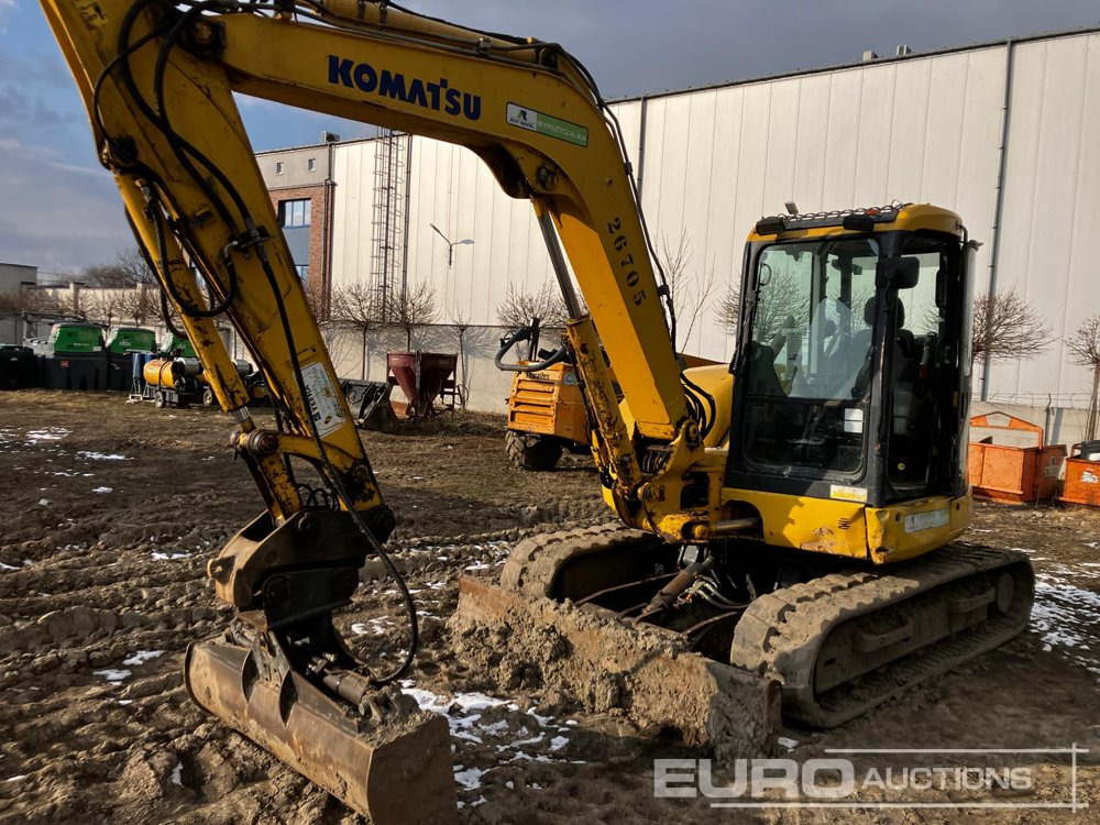 2015 Komatsu PC80MR-3 - Μίνι εκσκαφέας: φωτογραφία 1 2015 Komatsu PC80MR-3 - Μίνι εκσκαφέας: φωτογραφία 1