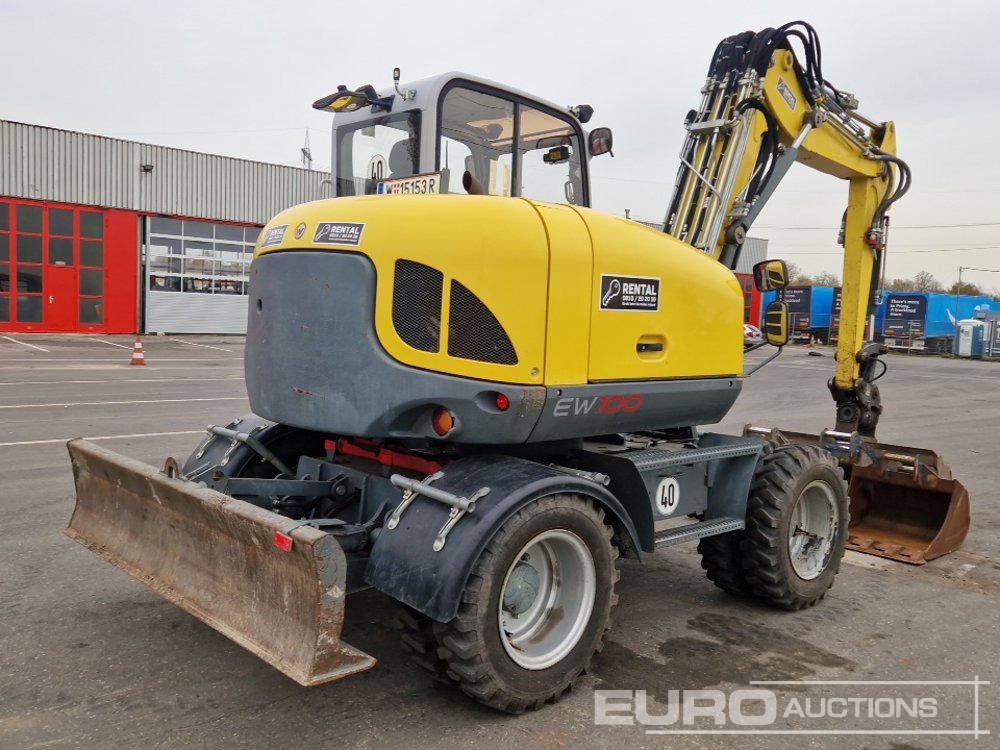 2016 Wacker Neuson EW100 - Τροχοφόρος εκσκαφέας: φωτογραφία 5 2016 Wacker Neuson EW100 - Τροχοφόρος εκσκαφέας: φωτογραφία 5