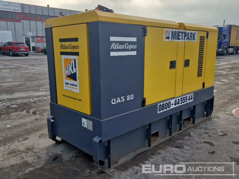 2017 Atlas Copco QAS80 ST3 - Βιομηχανική γεννήτρια: φωτογραφία 4 2017 Atlas Copco QAS80 ST3 - Βιομηχανική γεννήτρια: φωτογραφία 4