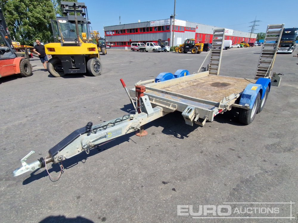 2017 Hubiere TPG3502 Twin Axle Trailer with Loading Ramps - Τρέιλερ μεταφοράς μηχανημάτων: φωτογραφία 1 2017 Hubiere TPG3502 Twin Axle Trailer with Loading Ramps - Τρέιλερ μεταφοράς μηχανημάτων: φωτογραφία 1