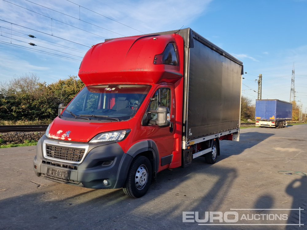 2017 Peugot Boxer, Electric Windows, A/C, Curtain Sider, JEGGER Boxes (New Engine (63000 km)) - Επαγγελματικό αυτοκίνητο με μουσαμά: φωτογραφία 1 2017 Peugot Boxer, Electric Windows, A/C, Curtain Sider, JEGGER Boxes (New Engine (63000 km)) - Επαγγελματικό αυτοκίνητο με μουσαμά: φωτογραφία 1