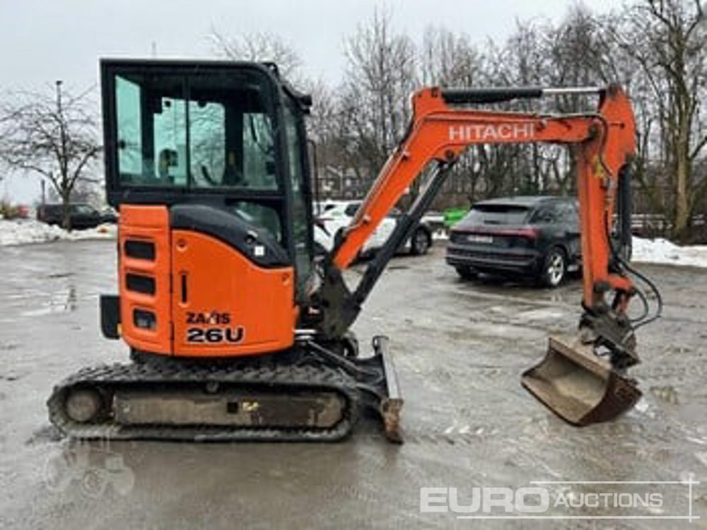 2019 Hitachi ZX26U-6CR - Μίνι εκσκαφέας: φωτογραφία 1 2019 Hitachi ZX26U-6CR - Μίνι εκσκαφέας: φωτογραφία 1