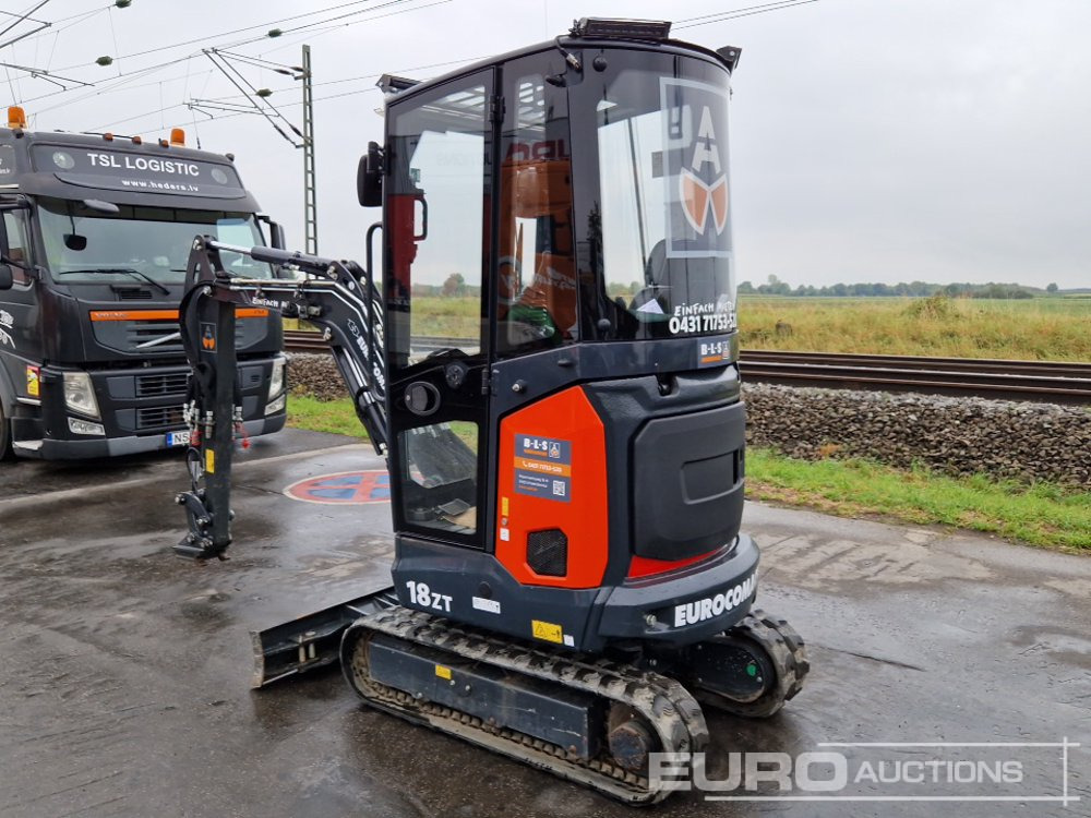 2022 Eurocomach 18ZT - Μίνι εκσκαφέας: φωτογραφία 3 2022 Eurocomach 18ZT - Μίνι εκσκαφέας: φωτογραφία 3