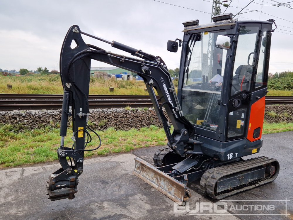 2022 Eurocomach 18ZT - Μίνι εκσκαφέας: φωτογραφία 1 2022 Eurocomach 18ZT - Μίνι εκσκαφέας: φωτογραφία 1