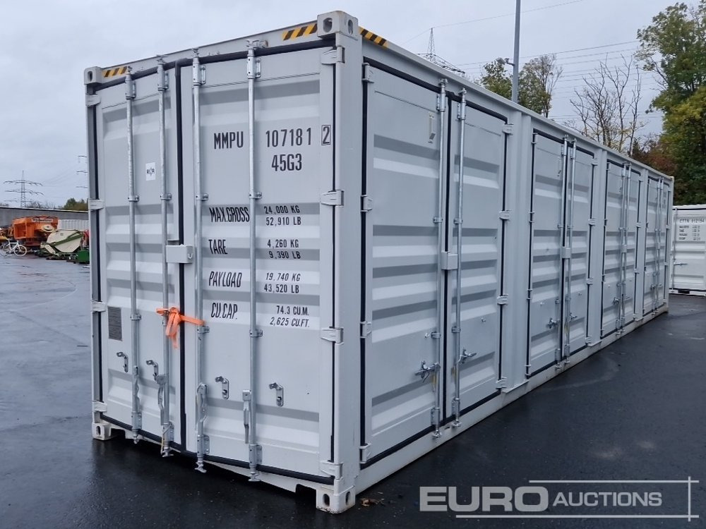 2025 CTTN 40HQ Shipping Container, One Side Multi-Door, 4 Doors - Εμπορευματοκιβώτιο: φωτογραφία 1 2025 CTTN 40HQ Shipping Container, One Side Multi-Door, 4 Doors - Εμπορευματοκιβώτιο: φωτογραφία 1