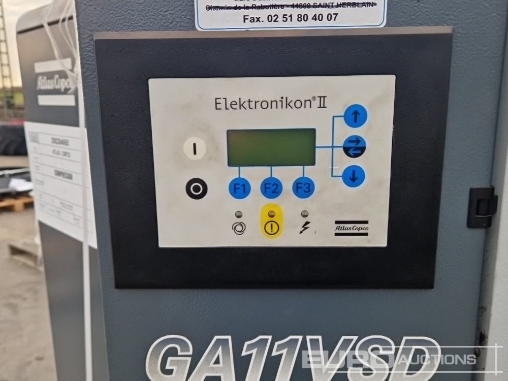 Atlas Copco GA11VSD - Αεροσυμπιεστής: φωτογραφία 5 Atlas Copco GA11VSD - Αεροσυμπιεστής: φωτογραφία 5