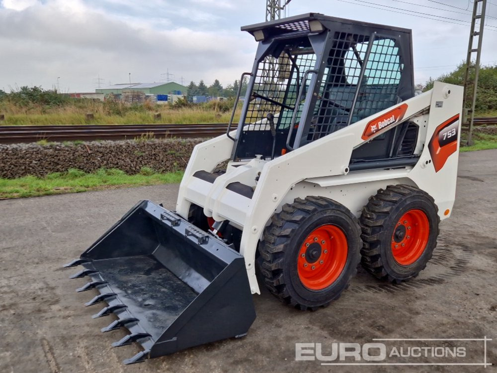 Bobcat 753 - Φορτωτής πλάγιας ολίσθησης: φωτογραφία 1 Bobcat 753 - Φορτωτής πλάγιας ολίσθησης: φωτογραφία 1