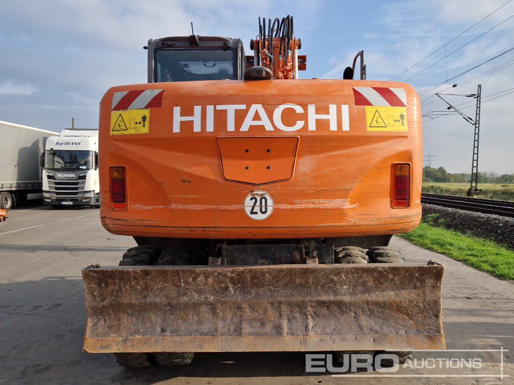 Hitachi ZX140W-3 - Τροχοφόρος εκσκαφέας: φωτογραφία 4 Hitachi ZX140W-3 - Τροχοφόρος εκσκαφέας: φωτογραφία 4