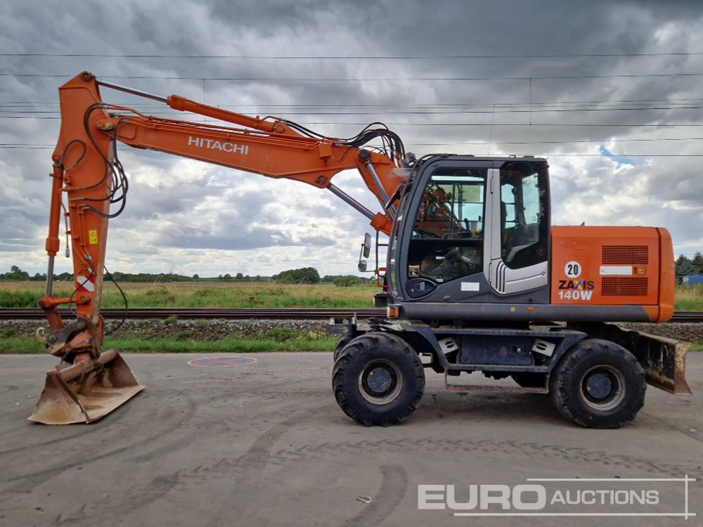 Hitachi ZX140W-3 - Τροχοφόρος εκσκαφέας: φωτογραφία 2 Hitachi ZX140W-3 - Τροχοφόρος εκσκαφέας: φωτογραφία 2
