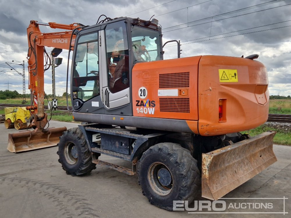 Hitachi ZX140W-3 - Τροχοφόρος εκσκαφέας: φωτογραφία 3 Hitachi ZX140W-3 - Τροχοφόρος εκσκαφέας: φωτογραφία 3