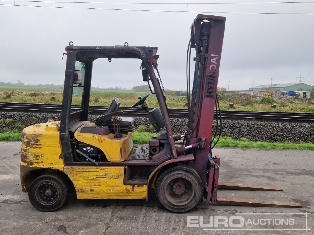 Hyundai Diesel Forklift, 2 Stage Mast, Forks - Πετρελαιοκίνητο περονοφόρο: φωτογραφία 5 Hyundai Diesel Forklift, 2 Stage Mast, Forks - Πετρελαιοκίνητο περονοφόρο: φωτογραφία 5