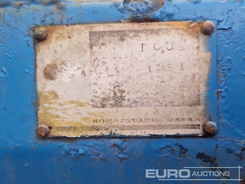 Μίνι εκσκαφέας Komatsu PC05: φωτογραφία 27