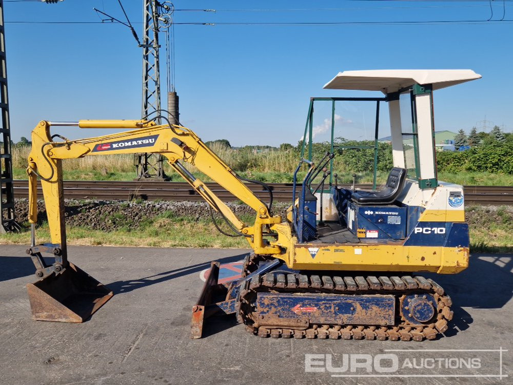 Komatsu PC10-6 - Μίνι εκσκαφέας: φωτογραφία 2 Komatsu PC10-6 - Μίνι εκσκαφέας: φωτογραφία 2