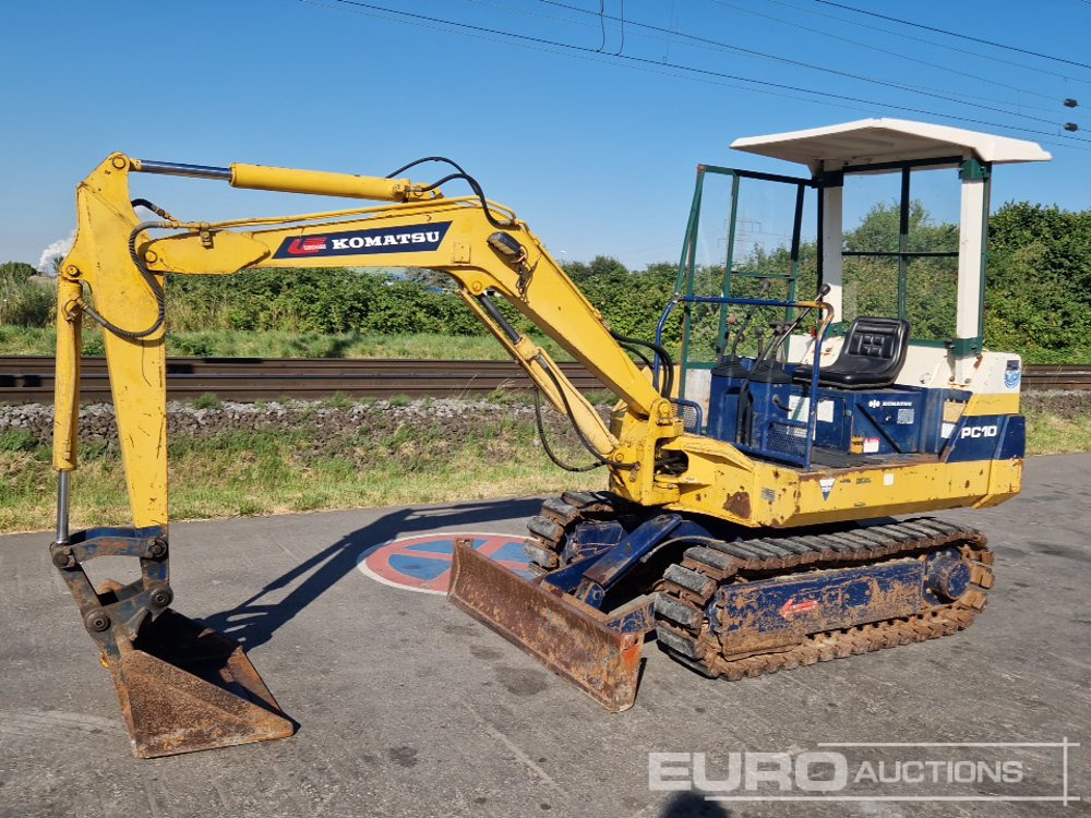 Komatsu PC10-6 - Μίνι εκσκαφέας: φωτογραφία 1 Komatsu PC10-6 - Μίνι εκσκαφέας: φωτογραφία 1