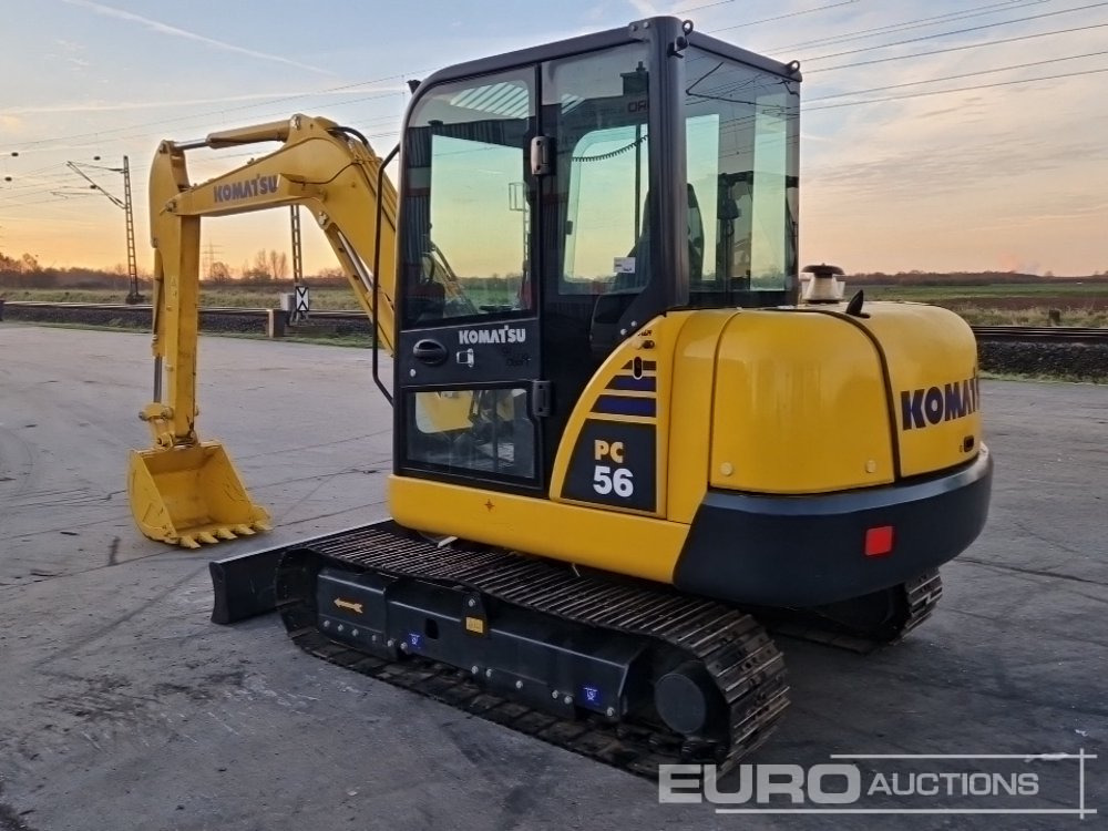 Komatsu PC56-7 - Μίνι εκσκαφέας: φωτογραφία 3 Komatsu PC56-7 - Μίνι εκσκαφέας: φωτογραφία 3