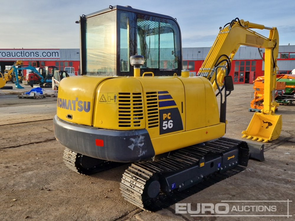 Komatsu PC56-7 - Μίνι εκσκαφέας: φωτογραφία 5 Komatsu PC56-7 - Μίνι εκσκαφέας: φωτογραφία 5
