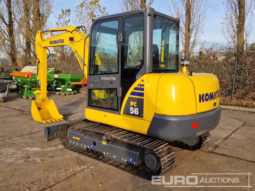 Komatsu PC56-7 - Μίνι εκσκαφέας: φωτογραφία 3 Komatsu PC56-7 - Μίνι εκσκαφέας: φωτογραφία 3