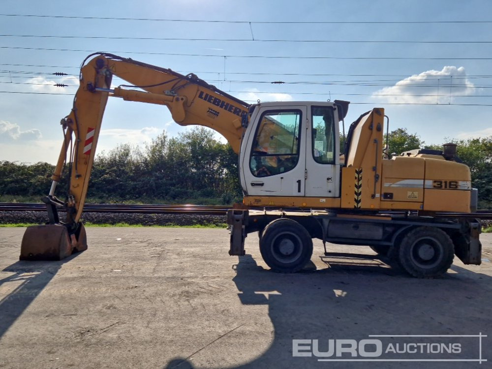 Liebherr A316 LITRONIC - Τροχοφόρος εκσκαφέας: φωτογραφία 2 Liebherr A316 LITRONIC - Τροχοφόρος εκσκαφέας: φωτογραφία 2