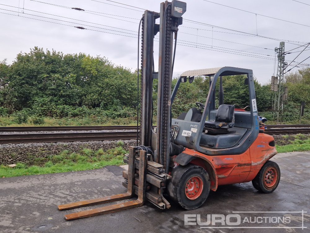 Linde H45T-600 - Περονοφόρο όχημα: φωτογραφία 1 Linde H45T-600 - Περονοφόρο όχημα: φωτογραφία 1