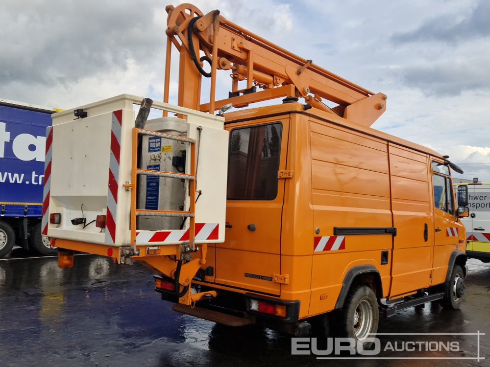 Mercedes 612D - Φορτηγό με εναέρια πλατφόρμα: φωτογραφία 5 Mercedes 612D - Φορτηγό με εναέρια πλατφόρμα: φωτογραφία 5