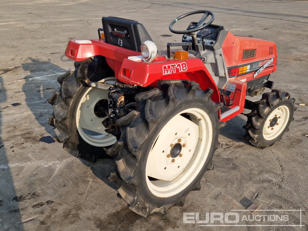 Mitsubishi MT18 - Μικρό τρακτέρ: φωτογραφία 5 Mitsubishi MT18 - Μικρό τρακτέρ: φωτογραφία 5