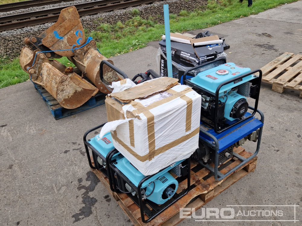 Pallett of Generstors, Petrol Hammer Drill, Pressure Washer, Pit Jack - Εξοπλισμού κατασκευών: φωτογραφία 2 Pallett of Generstors, Petrol Hammer Drill, Pressure Washer, Pit Jack - Εξοπλισμού κατασκευών: φωτογραφία 2