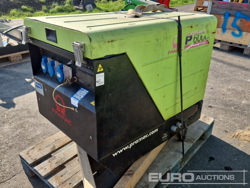 Pramac S6000 - Βιομηχανική γεννήτρια: φωτογραφία 1 Pramac S6000 - Βιομηχανική γεννήτρια: φωτογραφία 1