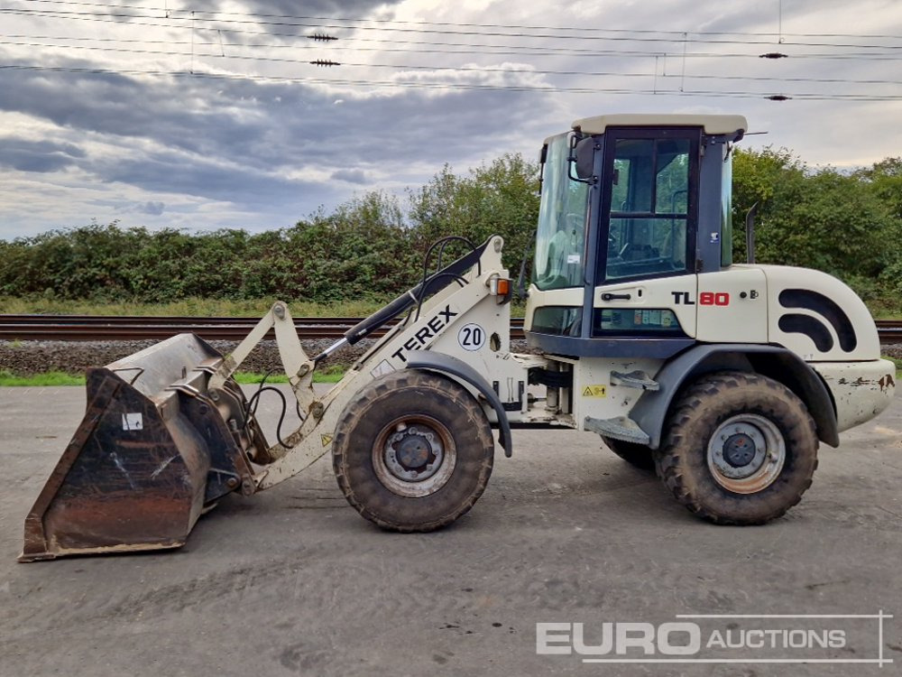 Terex TL80 - Ελαστιχοφόρος φορτωτής: φωτογραφία 2 Terex TL80 - Ελαστιχοφόρος φορτωτής: φωτογραφία 2