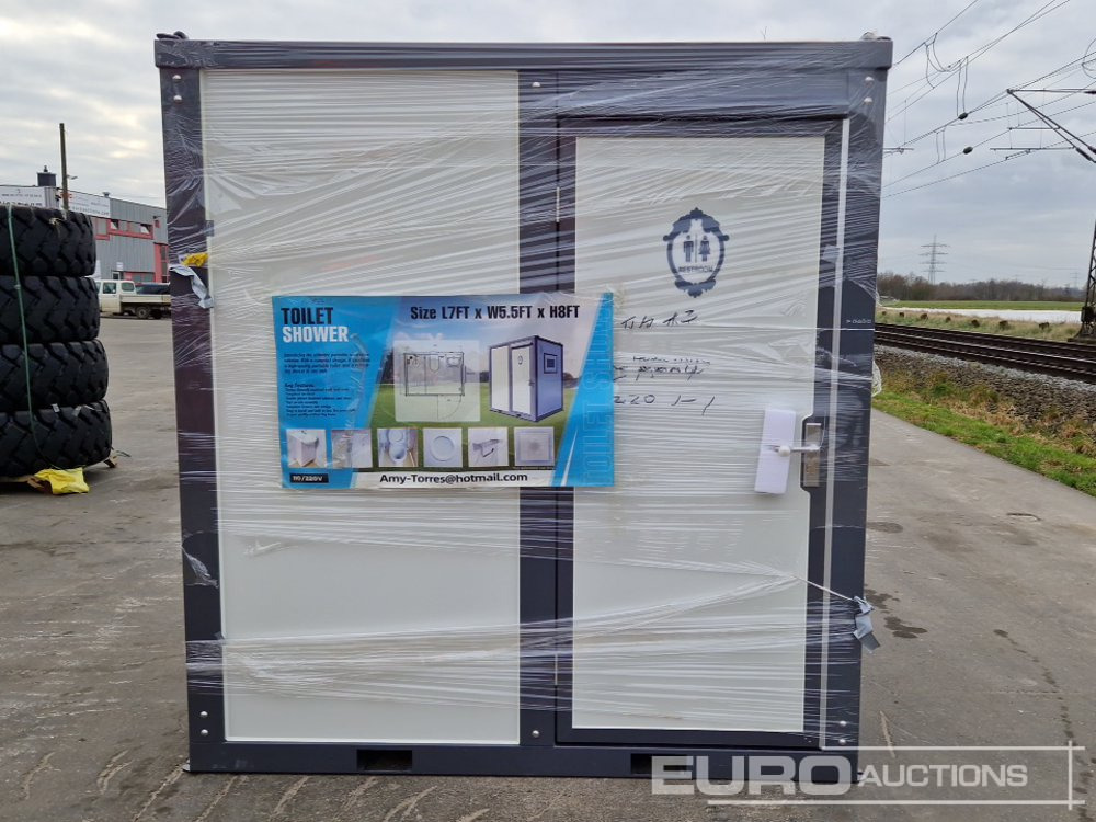 Σπίτι εμπορευματοκιβωτία Unused 2024 Portable Toilet, Shower, L2180 x W1620 x H2354mm: φωτογραφία 6