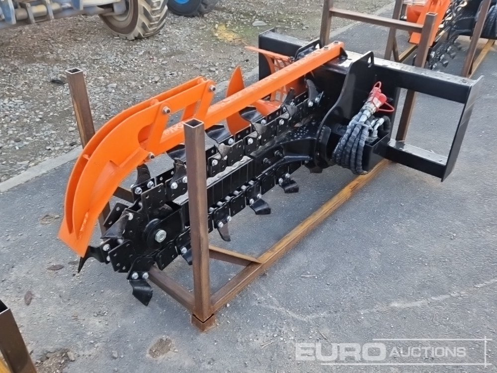 Unused 2025 GIYI Trencher to suit Skidsteer Loader - Ανυψωτικό μηχάνημα: φωτογραφία 4 Unused 2025 GIYI Trencher to suit Skidsteer Loader - Ανυψωτικό μηχάνημα: φωτογραφία 4