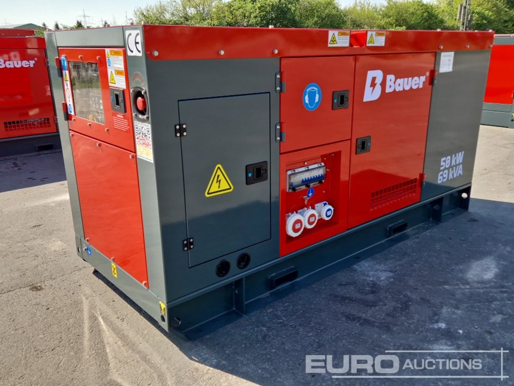 Unused Bauer GFS-50KW - Βιομηχανική γεννήτρια: φωτογραφία 1 Unused Bauer GFS-50KW - Βιομηχανική γεννήτρια: φωτογραφία 1