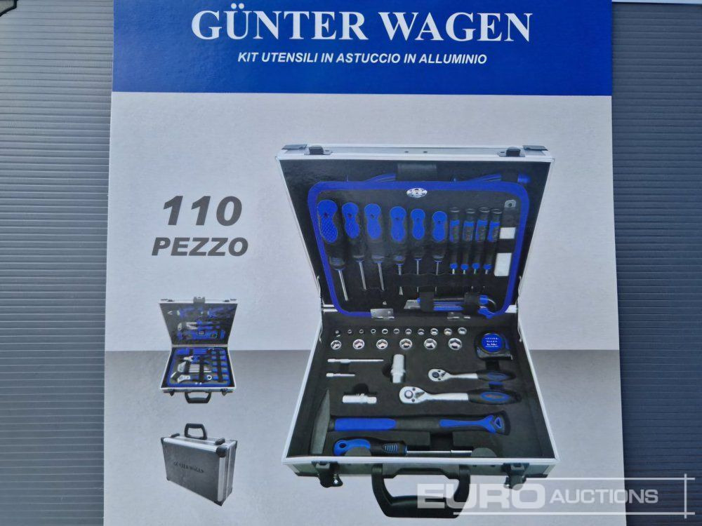Εξοπλισμός γκαράζ Unused Günter Wagen 110Pcs Tool Case: φωτογραφία 8