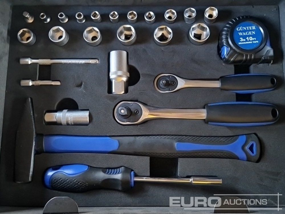 Εξοπλισμός γκαράζ Unused Günter Wagen 110Pcs Tool Case: φωτογραφία 7