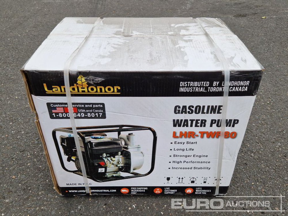 Unused LHR-TWP80 3" Semi Trash Water Pump - Αντλία νερού: φωτογραφία 2 Unused LHR-TWP80 3" Semi Trash Water Pump - Αντλία νερού: φωτογραφία 2