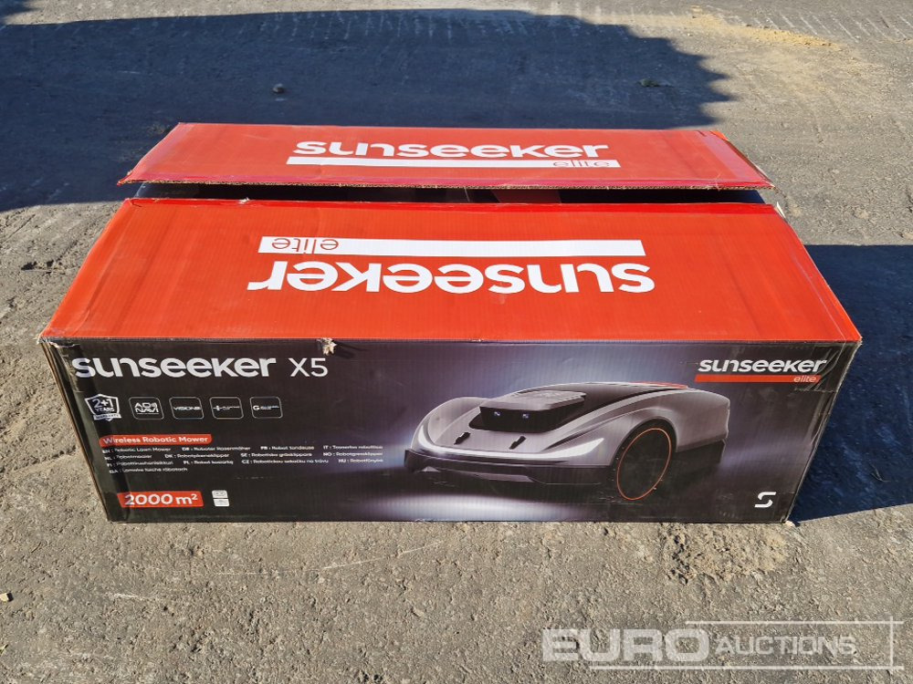 Unused SunSeeker X5 Robotic Lawnmower, 2,000m² - Εξοπλισμού κατασκευών: φωτογραφία 2 Unused SunSeeker X5 Robotic Lawnmower, 2,000m² - Εξοπλισμού κατασκευών: φωτογραφία 2