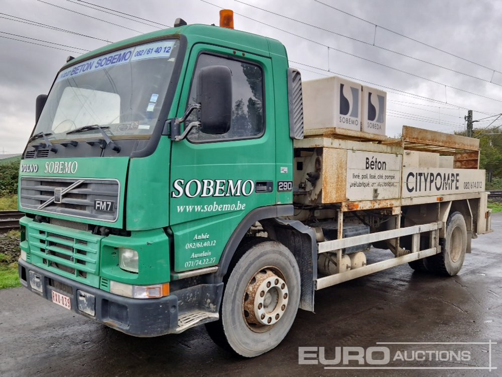 Volvo 290 - Μπετονιέρα φορτηγό: φωτογραφία 1 Volvo 290 - Μπετονιέρα φορτηγό: φωτογραφία 1