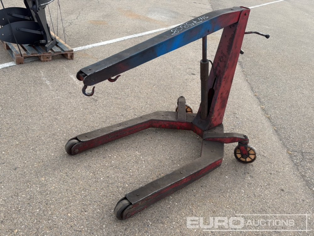 1 Ton Hydraulic Engine Crane / Grúa Hidraúlica para Motor - Εξοπλισμού κατασκευών: φωτογραφία 4 1 Ton Hydraulic Engine Crane / Grúa Hidraúlica para Motor - Εξοπλισμού κατασκευών: φωτογραφία 4