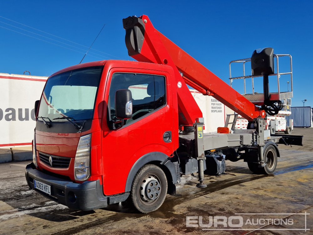 2017 Renault Access Platform Truck, Socage T416 16 m Platform Reach 300 Kg Capacity (ITV 02/09/2026) (Spanish Reg Docs Available / Documentación Española Disponible) - Φορτηγό με εναέρια πλατφόρμα: φωτογραφία 1 2017 Renault Access Platform Truck, Socage T416 16 m Platform Reach 300 Kg Capacity (ITV 02/09/2026) (Spanish Reg Docs Available / Documentación Española Disponible) - Φορτηγό με εναέρια πλατφόρμα: φωτογραφία 1