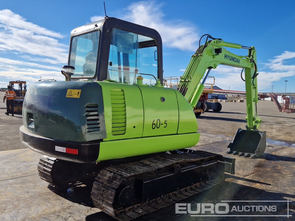 Hyundai ROBEX60-5 - Μίνι εκσκαφέας: φωτογραφία 5 Hyundai ROBEX60-5 - Μίνι εκσκαφέας: φωτογραφία 5