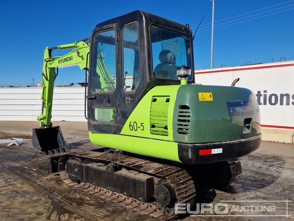 Hyundai ROBEX60-5 - Μίνι εκσκαφέας: φωτογραφία 3 Hyundai ROBEX60-5 - Μίνι εκσκαφέας: φωτογραφία 3