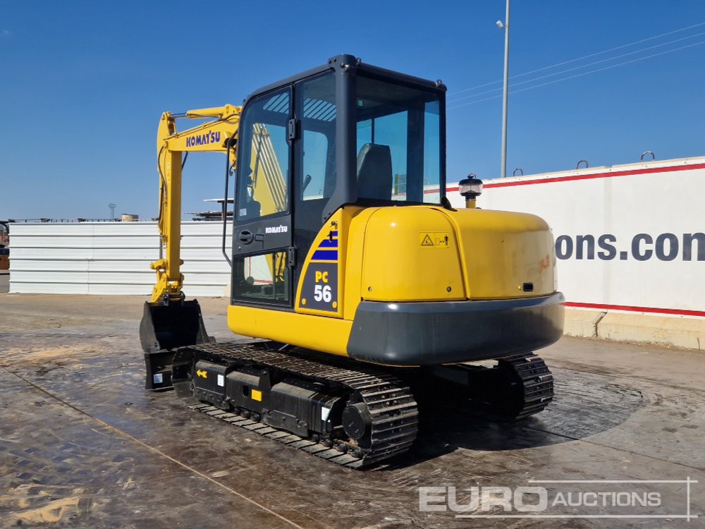 Komatsu PC56-7 - Μίνι εκσκαφέας: φωτογραφία 3 Komatsu PC56-7 - Μίνι εκσκαφέας: φωτογραφία 3