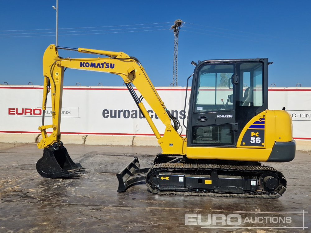 Komatsu PC56-7 - Μίνι εκσκαφέας: φωτογραφία 2 Komatsu PC56-7 - Μίνι εκσκαφέας: φωτογραφία 2