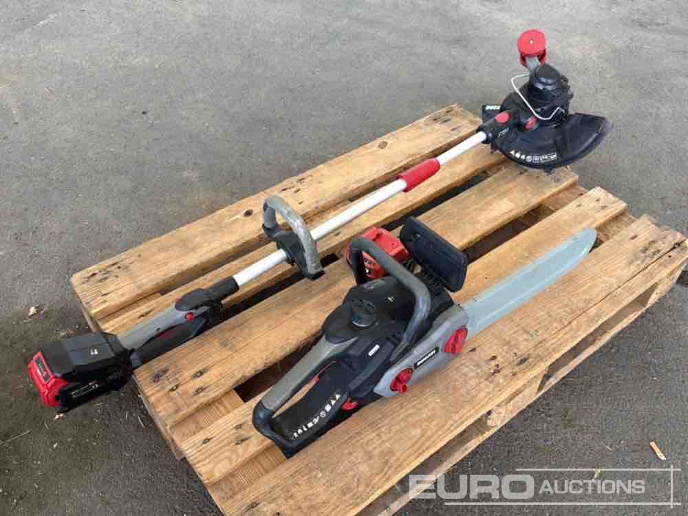 Pallet of Electric Chain Saw, Electric Brush Cutter - Εξοπλισμού κατασκευών: φωτογραφία 4 Pallet of Electric Chain Saw, Electric Brush Cutter - Εξοπλισμού κατασκευών: φωτογραφία 4