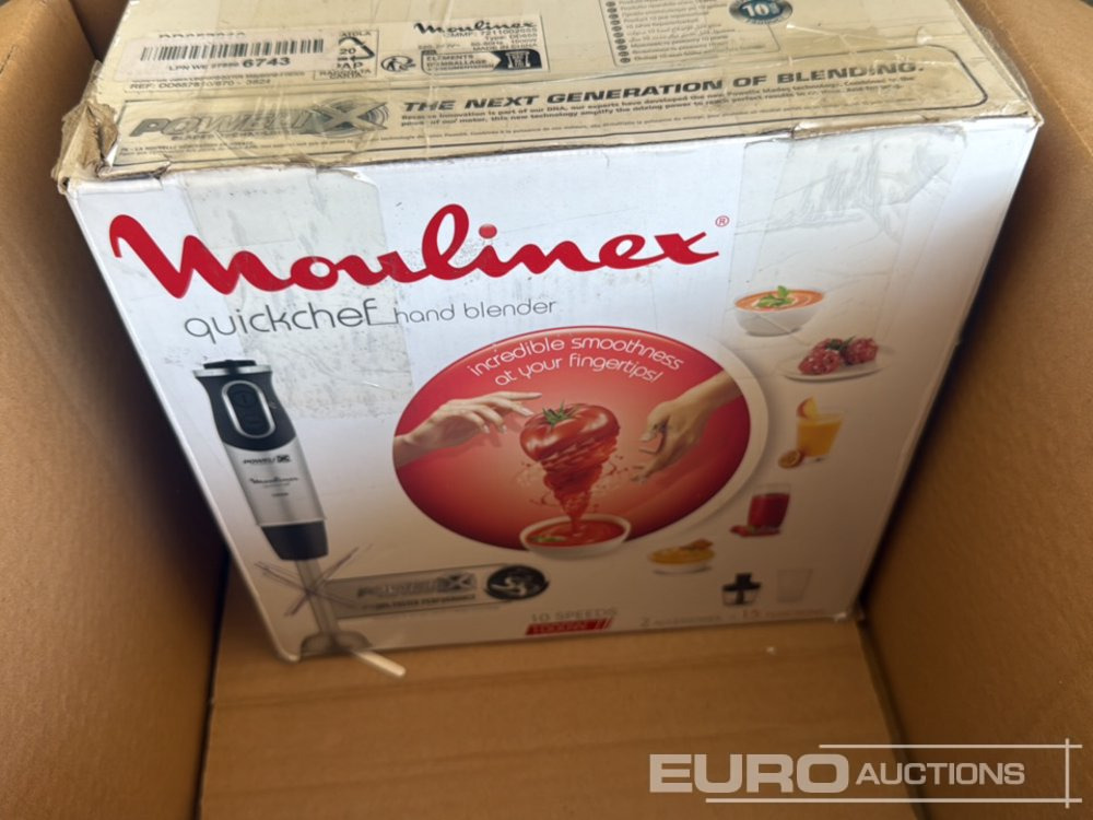 Εξοπλισμού κατασκευών Pallet of Toaster (2 of), Steam Iron, Aluminium Express Coffee Maker, Milk Frother, Mini Doorbell , Hand Blender: φωτογραφία 10
