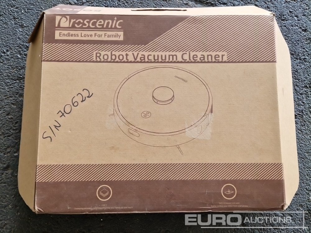 Proscenic 3in1 Robot Vacuum Cleaner - Εξοπλισμού κατασκευών: φωτογραφία 2 Proscenic 3in1 Robot Vacuum Cleaner - Εξοπλισμού κατασκευών: φωτογραφία 2