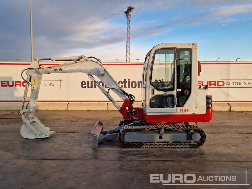 Takeuchi TB135 - Μίνι εκσκαφέας: φωτογραφία 2 Takeuchi TB135 - Μίνι εκσκαφέας: φωτογραφία 2