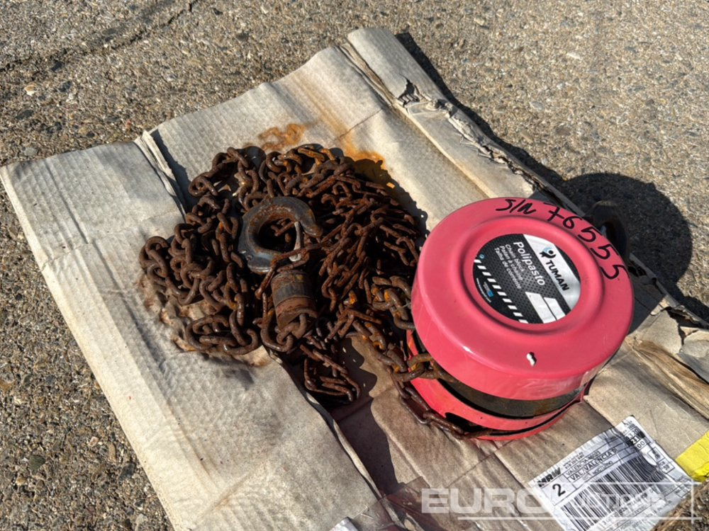 Tuman 1 Ton Chain Block - Εξοπλισμού κατασκευών: φωτογραφία 2 Tuman 1 Ton Chain Block - Εξοπλισμού κατασκευών: φωτογραφία 2