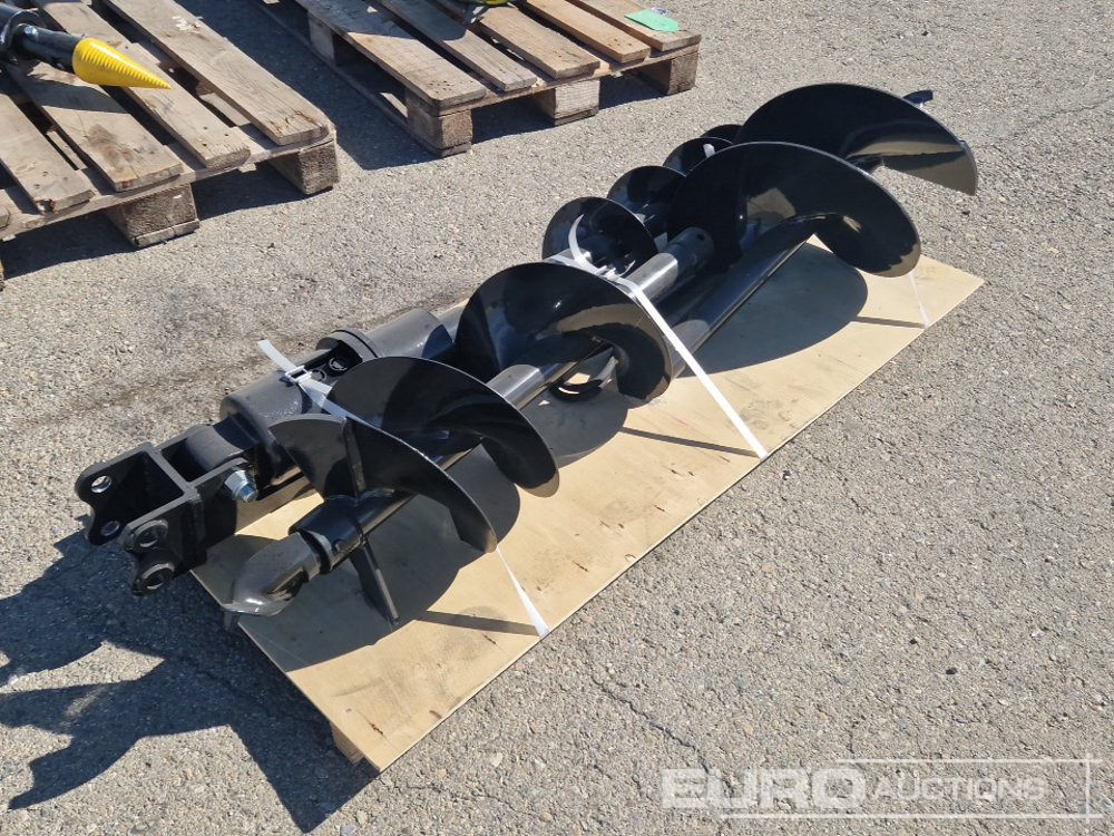 Unused 2025 Captok Auger, Qty  (3 of) Auger 8", With 12"/16" Auger Rod to suit 1-2 Ton Excavator - Αρίδα: φωτογραφία 2 Unused 2025 Captok Auger, Qty  (3 of) Auger 8", With 12"/16" Auger Rod to suit 1-2 Ton Excavator - Αρίδα: φωτογραφία 2