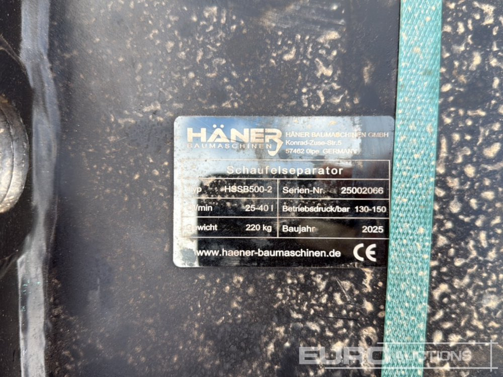 Unused 2025 Häner HSSB500-2 - Κουβας: φωτογραφία 5 Unused 2025 Häner HSSB500-2 - Κουβας: φωτογραφία 5